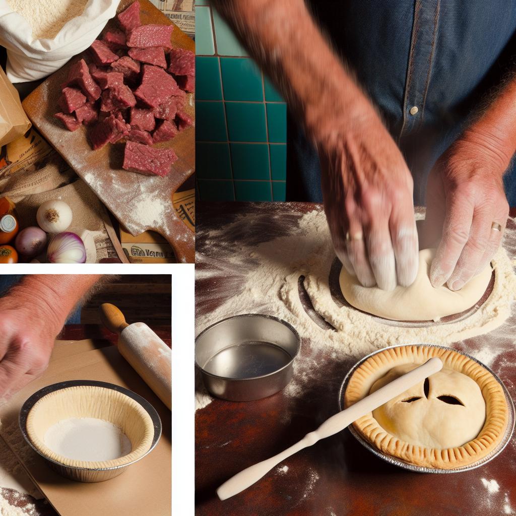 How to make a classic Australian meat pie.